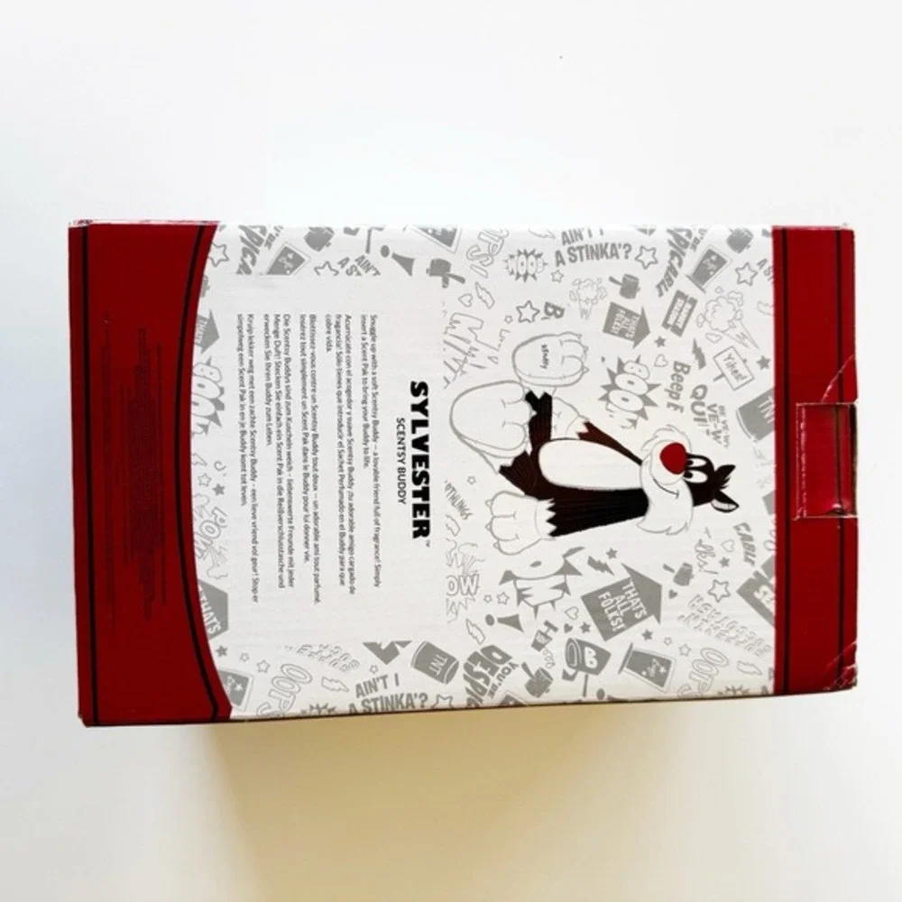 Sylvester The Cat Scentsy Buddy Looney Tunes‎ With Scent Paks New Open Box Lovey
